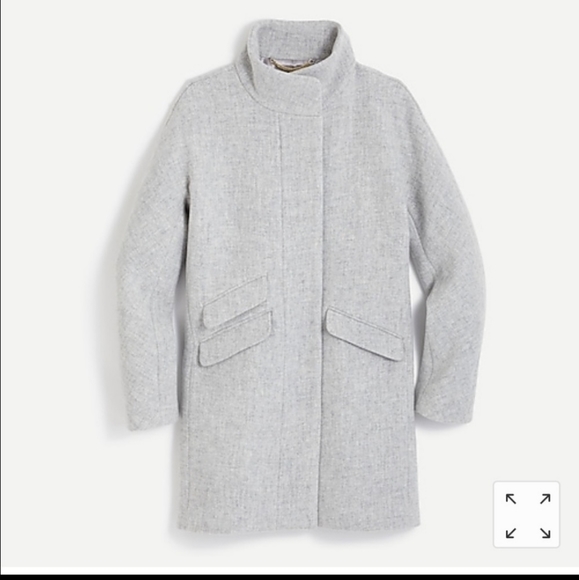 J.Crew Cocoon Coat Italian Stadium-Cloth Wool - Picture 9 of 9